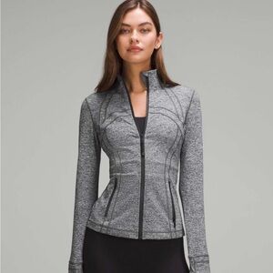 Lululemon Athletica Heathered Gray Jacket define jacket